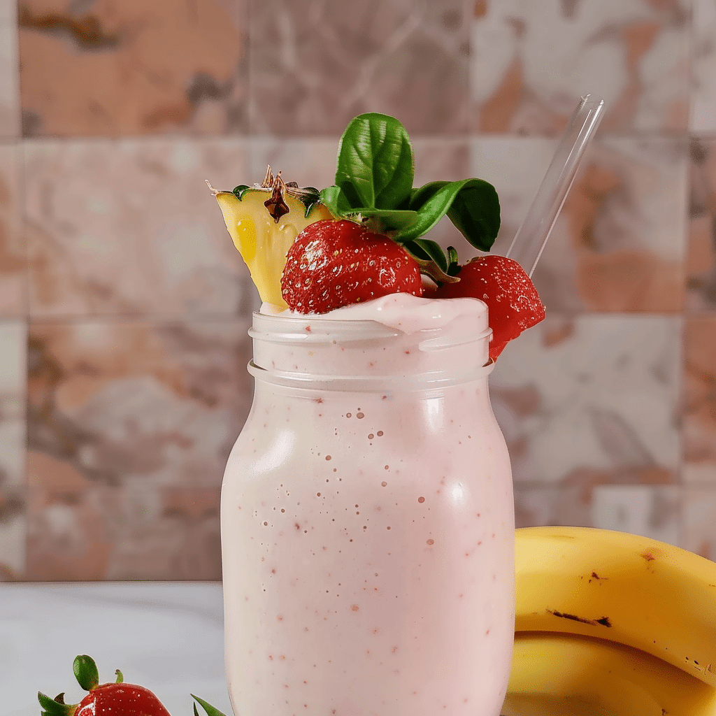 Home 1 Bahama Mama Tropical Smoothie Recipe: Sweet & Creamy Island Favorite