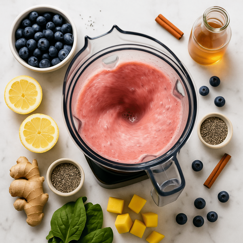 Natural Zepbound Recipe: Simple Drink That Works Naturally 8 blending zepbound natural drink smoothie