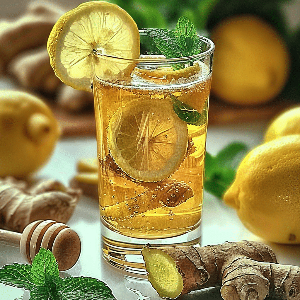 Brazilian Mounjaro Recipe: Natural Fat-Burning Detox Drink That Works 5 Brazilian Mounjaro recipe wellness drink with herbs and lemon