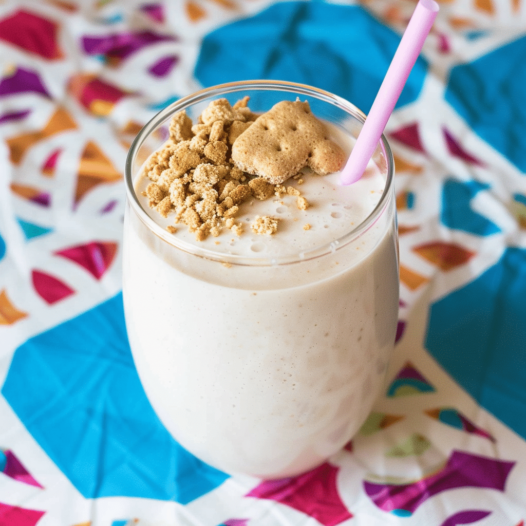 Cottage Cheese Banana Smoothie Recipe: Creamy, Healthy & High Protein 5 Cottage cheese banana smoothie in a glass with banana and honey