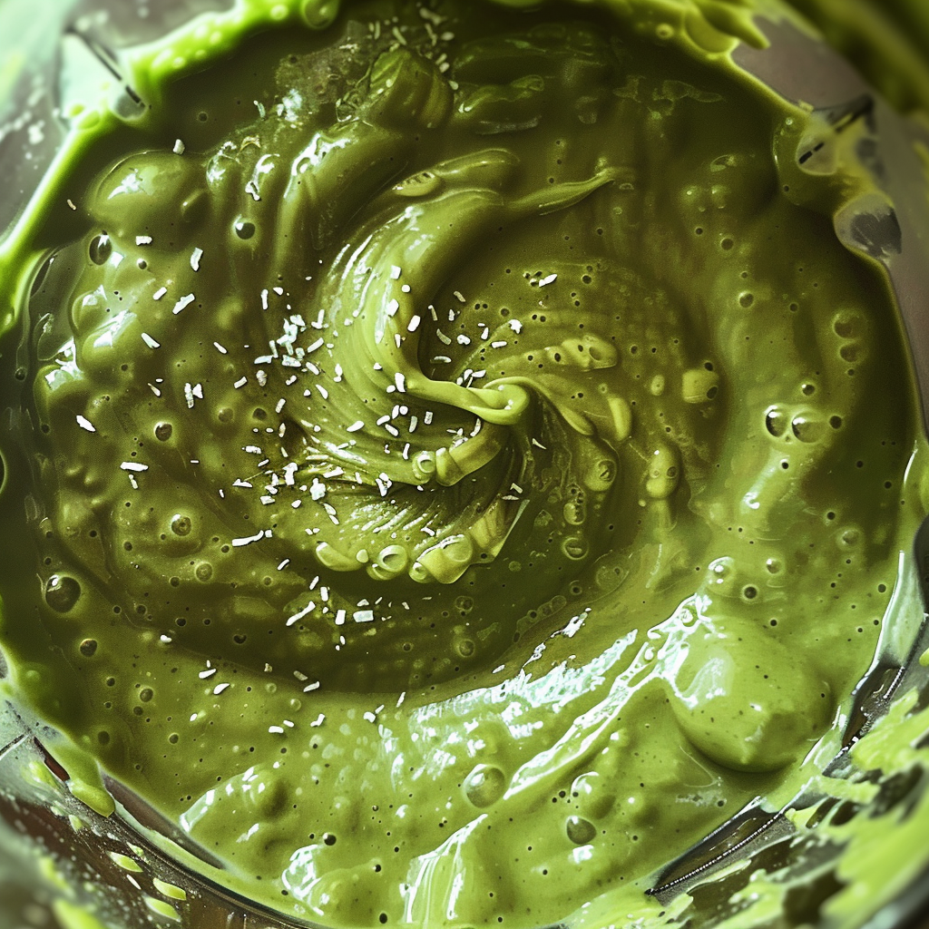 Smoothie Recipes with Matcha Green Tea – Energizing & Easy Ideas 8 matcha green tea smoothie blending process