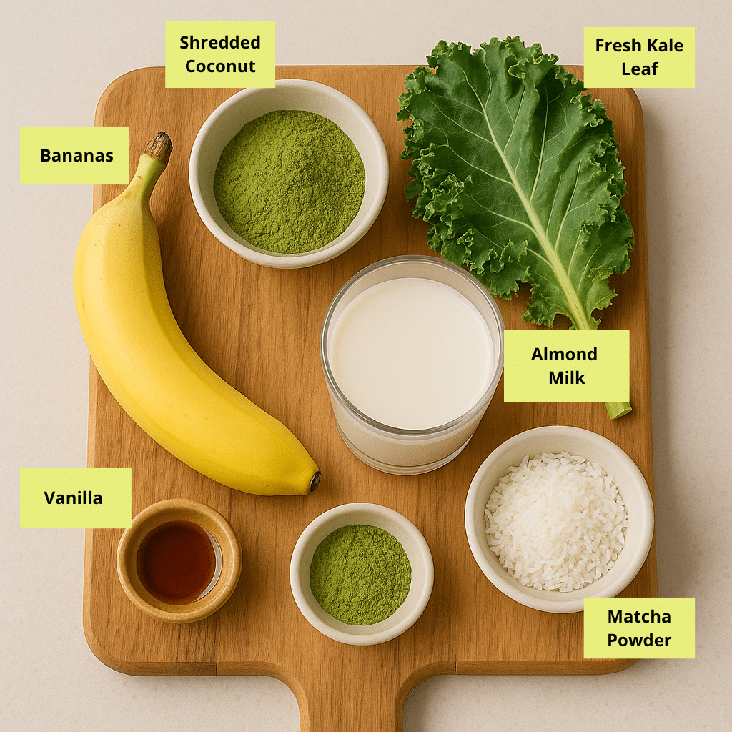 Smoothie Recipes with Matcha Green Tea – Energizing & Easy Ideas 7 matcha smoothie recipe ingredients