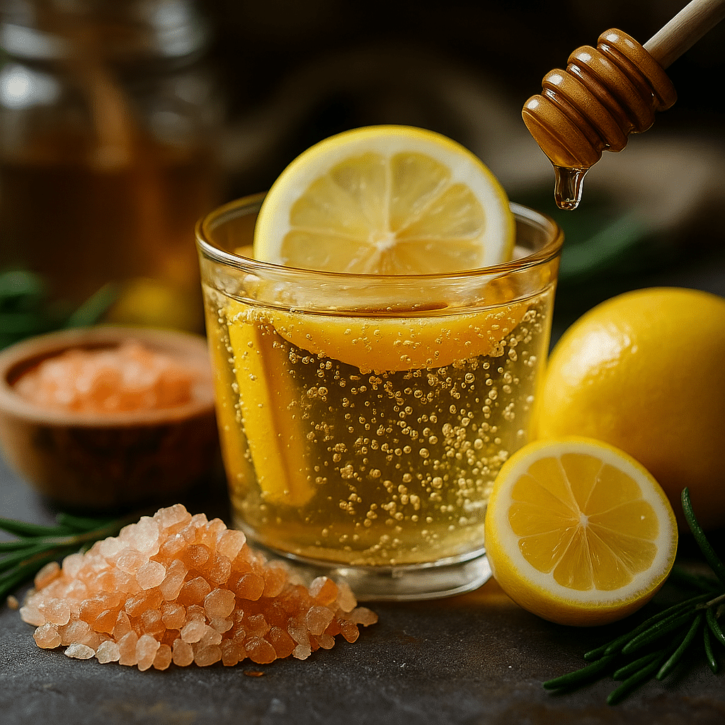 Pink Salt Trick Recipe for Weight Loss – The Easiest Daily Reset Ever 8 mixing pink salt trick recipe step