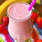 Strawberry Banana Smoothie Recipe Without Yogurt – A Deliciously Simple Power Drink 6 strawberry banana smoothie recipe without yogurt in a glass with fruit