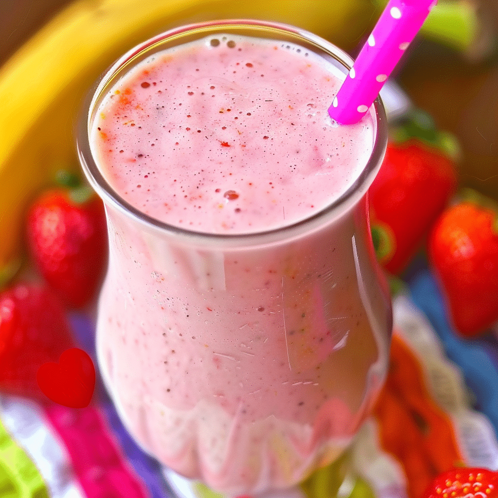 Strawberry Banana Smoothie Recipe Without Yogurt – A Deliciously Simple Power Drink 5 strawberry banana smoothie recipe without yogurt in a glass with fruit