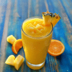 Tropical Smoothie Cafe Sunshine Smoothie: Easy Healthy Copycat Recipe 6 Tropical Smoothie Cafe Sunshine Smoothie on beach