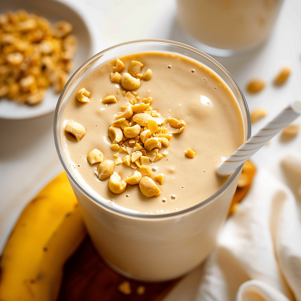 Home 5 Tropical Smoothie Peanut Paradise Recipe – Creamy & Healthy Delight